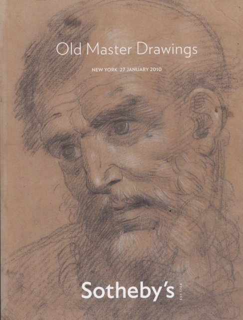 Sotheby's Old Master Drawings New York 1/27/10 Sale 8609 | Auction