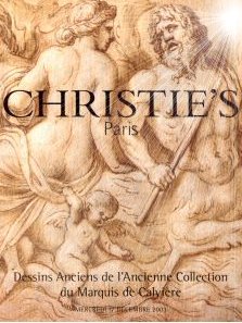 2003 CHRISTIE'S PARIS DESSINS ANCIENS DE L'ANCIENNE COLLECTION DU