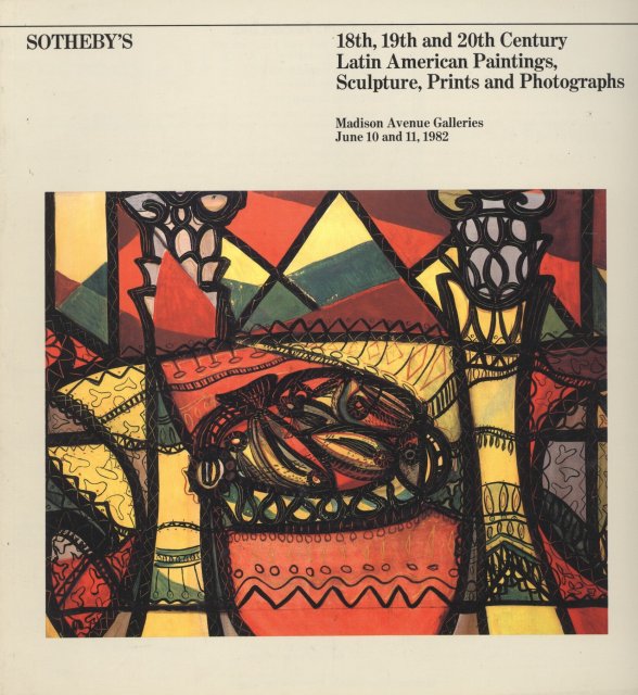 Sotheby's 18th, 19th,20th Century Latin American Paintings, Sculpture ...
