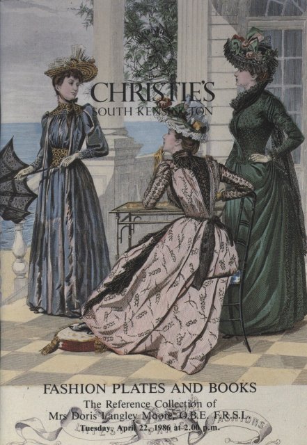Christie's Fashion Plates and Books: The Reference Collection of ...