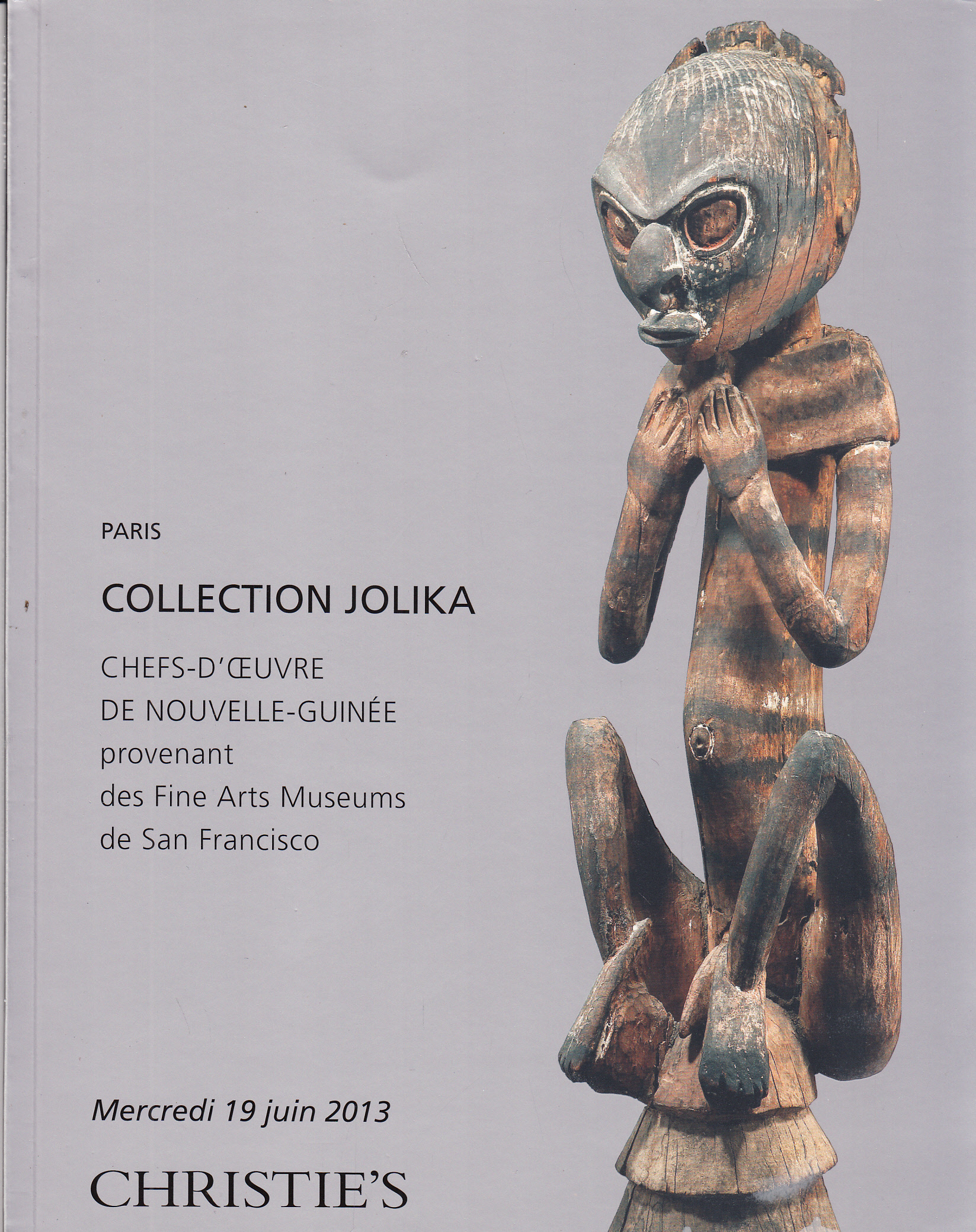IH Christie's Collection Jolika (African Art) Paris 6/19/13 Sale 3575 ...
