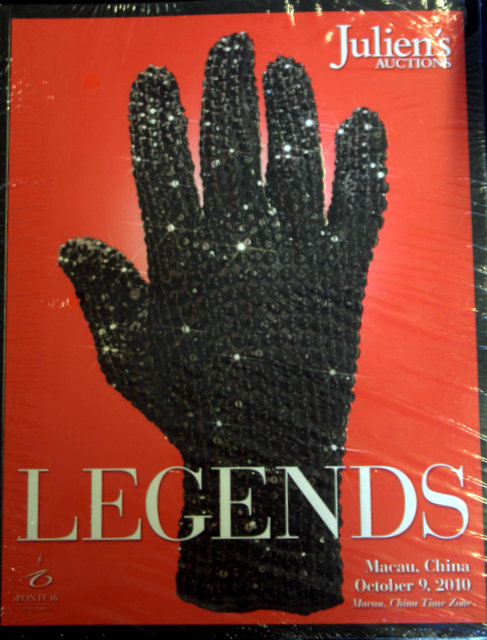 Iconic Pop Memorabilia Auctions: Michael Jackson Says Adios to “Billie Jean”  Glove