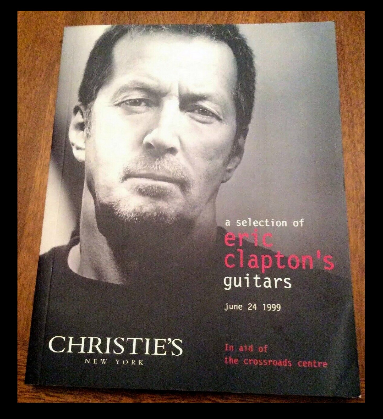 Selection Of Eric Clapton’s Guitars Christies New York Auction Catalog  6/24/99